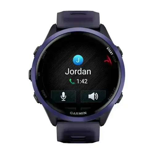 умные часы watch garmin forerunner 570 47mm indigo imperial purple/indigo band 010-02971-02