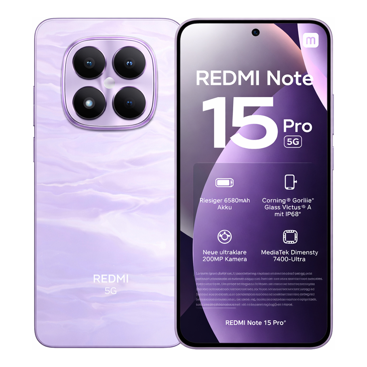 смартфон xiaomi redmi note 15 pro 5g 8/256 гб purple смартфон xiaomi redmi note 15 pro 5g 8/256 гб purple