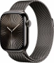 умные часы apple watch s10 42 mm slate titanium case with slate milanese loop умные часы apple watch s10 42 mm slate titanium case with slate milanese loop