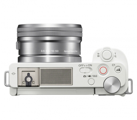 sony vlogcam zv-e10l 16-50 mm kit white sony vlogcam zv-e10l 16-50 mm kit white