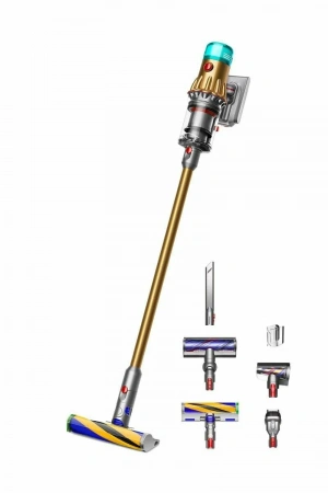 пылесос dyson v12 sv46 detect slim absolute gold/gold hepa