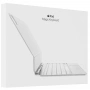 чехол-клавиатура apple magic keyboard для apple ipad pro 11 (m4) white (mwr03)