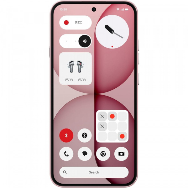 смартфон nothing phone (4a) 12/256gb розовый (pink)