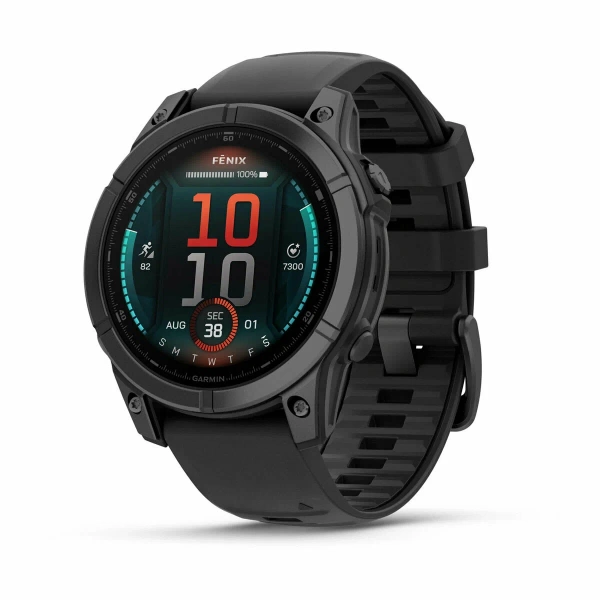 умные часы watch garmin fenix e 47 mm amoled slate gray 010-03025-01