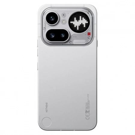 смартфон nothing phone (4a) pro 12/256gb серебро (silver)
