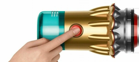 пылесос dyson v12 sv46 detect slim absolute gold/gold hepa