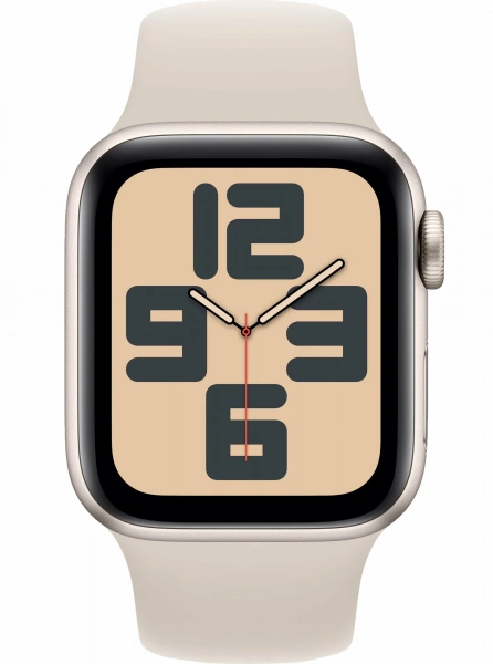 умные часы apple watch se 2 (2024) 44 s/m starlight sport band умные часы apple watch se 2 (2024) 44 s/m starlight sport band