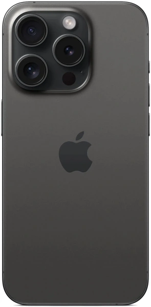 смартфон apple iphone 15 pro 512 гб, black titanium (nano-sim + esim)