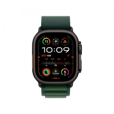 умные часы apple watch ultra 2 (2024) 49 black titanium case with l dark green alpine loop умные часы apple watch ultra 2 (2024) 49 black titanium case with l dark green alpine loop