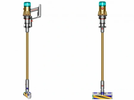 пылесос dyson v12 sv46 detect slim absolute gold/gold hepa
