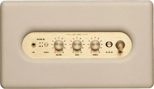 портативная акустика marshall acton 3 cream