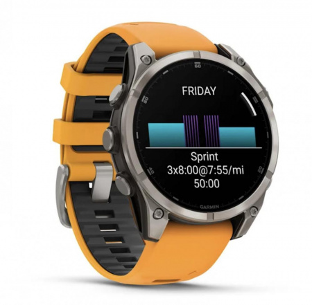 умные часы watch garmin fenix 8 51 amoled sapphire titanium spark orange 010-02905-11 умные часы watch garmin fenix 8 51 amoled sapphire titanium spark orange 010-02905-11