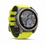 умные часы watch garmin fenix 8 51 solar sapphire titanium natural yellow band 010-02907-21