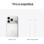 смартфон apple iphone 17 pro max 256 гб, "cеребристый" | silver (esim)