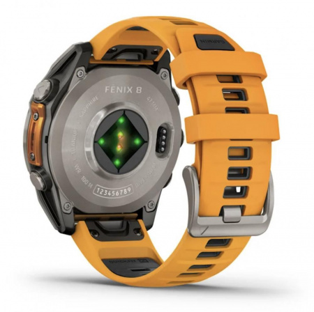 умные часы watch garmin fenix 8 51 amoled sapphire titanium spark orange 010-02905-11 умные часы watch garmin fenix 8 51 amoled sapphire titanium spark orange 010-02905-11