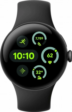 pixel watch 3 45 wi-fi matte black/obsidian pixel watch 3 45 wi-fi matte black/obsidian
