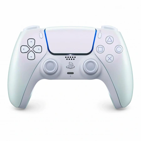 геймпад sony playstation 5 dualsense chrome pearl