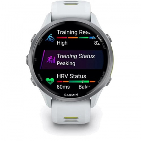 умные часы watch garmin forerunner 970 47mm titanium whitestone/yellow 010-02969-11 умные часы watch garmin forerunner 970 47mm titanium whitestone/yellow 010-02969-11