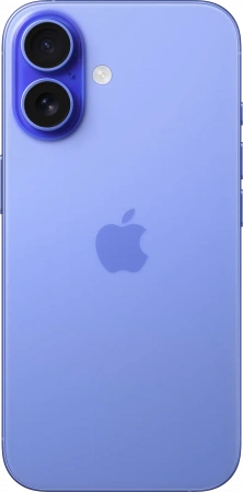 смартфон apple iphone 16 256 гб, ultramarine (nano-sim + esim)