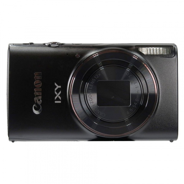 цифровая камера canon ixy 650 black с 12-кратным оптическим зумом