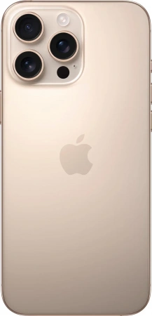 смартфон apple iphone 16 pro 128 гб, desert titanium (esim)