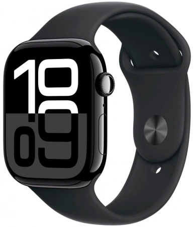 умные часы apple watch s10 42 mm jet black aluminum case sport band s/m умные часы apple watch s10 42 mm jet black aluminum case sport band s/m