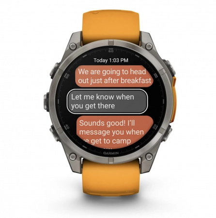 умные часы watch garmin fenix 8 51 amoled sapphire titanium spark orange 010-02905-11 умные часы watch garmin fenix 8 51 amoled sapphire titanium spark orange 010-02905-11