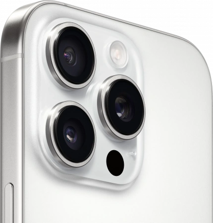 смартфон apple iphone 16 pro 1 тб, white titanium (nano-sim + esim)