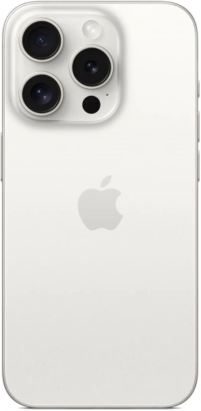 смартфон apple iphone 15 pro 512 гб, white titanium (nano-sim + esim)