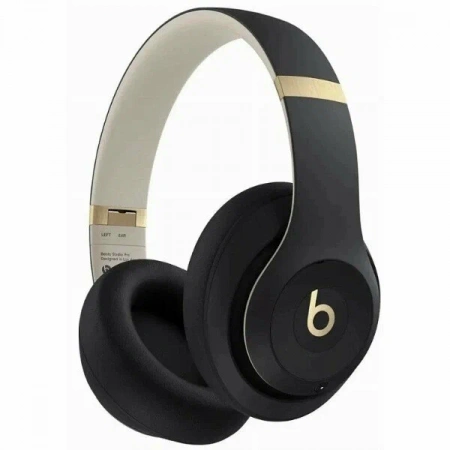 head phones beats studio pro wireless black/gold